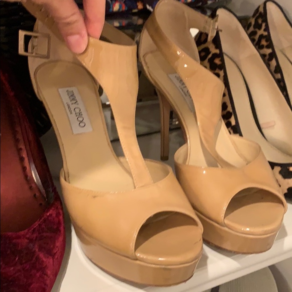 Jimmy shoe heels
